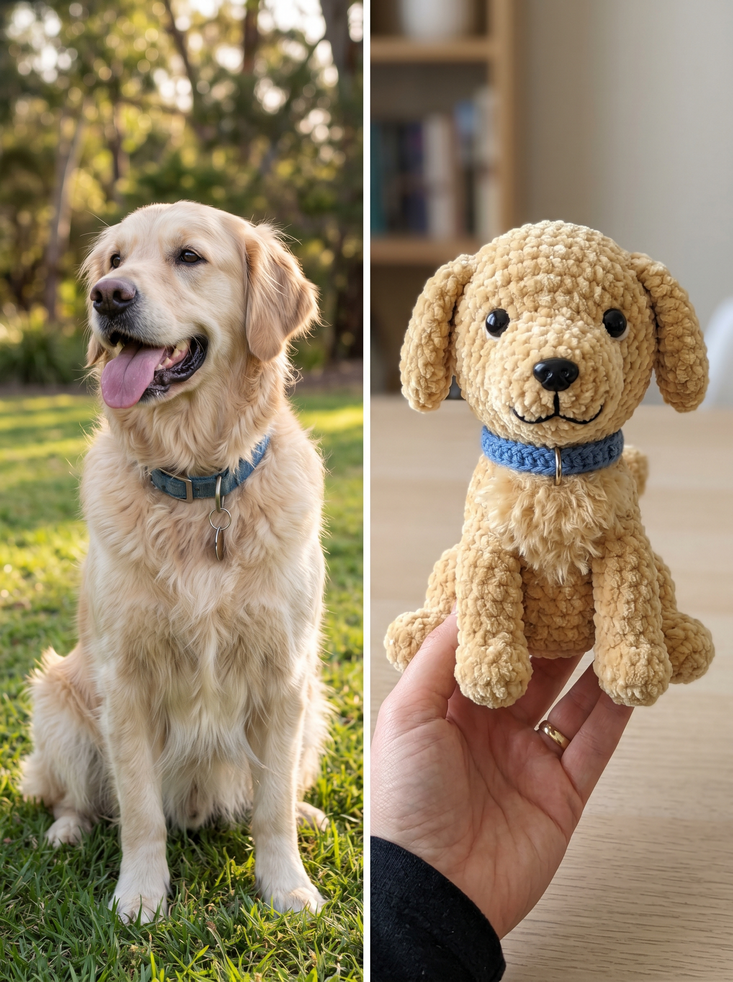 Custom Knitted Crochet Pet