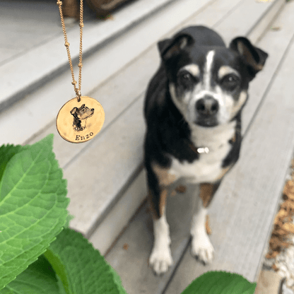 Pet Face Necklace 